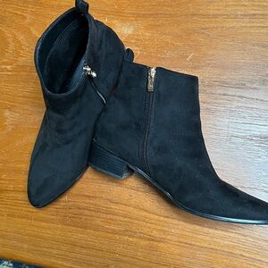 Black Suede Ankle Boots